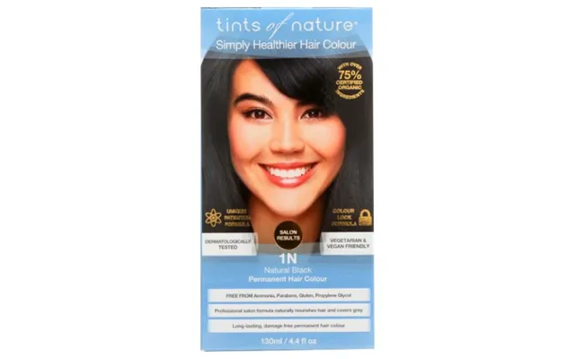 Tints Of Nature - Permanent Hair Colour 1n Natural Black