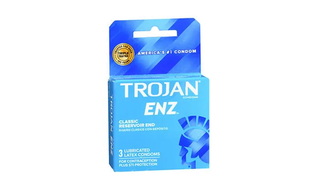 Trojan - Enz Lubricated Latex Condoms