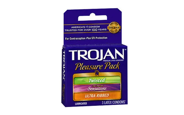 Trojan - Pleasure Pack Lubricated Latex Condoms