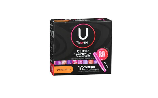 U By Kotex - Click Compact Tampons Super Plus Unscented