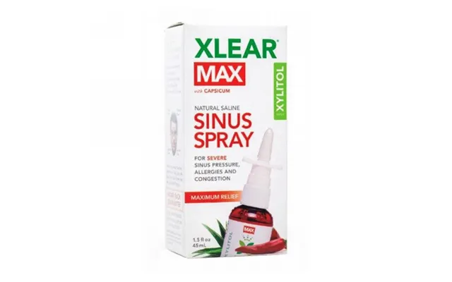 Xlear Inc - Natural Saline Nasal Spray With Xylitol Maximum Relief
