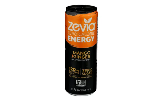 Zevia - Zero Calorie Energy Drink Mango Ginger
