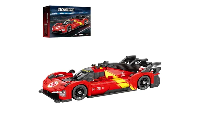 1 16 Scale Le Mans Super Sports Car Building Blocks 11041 1370 Pcs