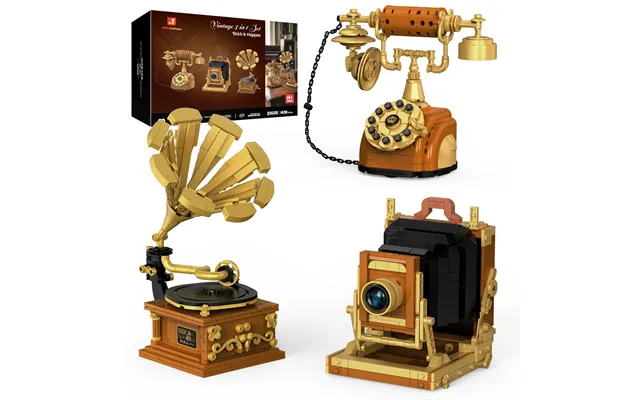 3-in-1 Vintage Set 20039 I 1438 Pcs
