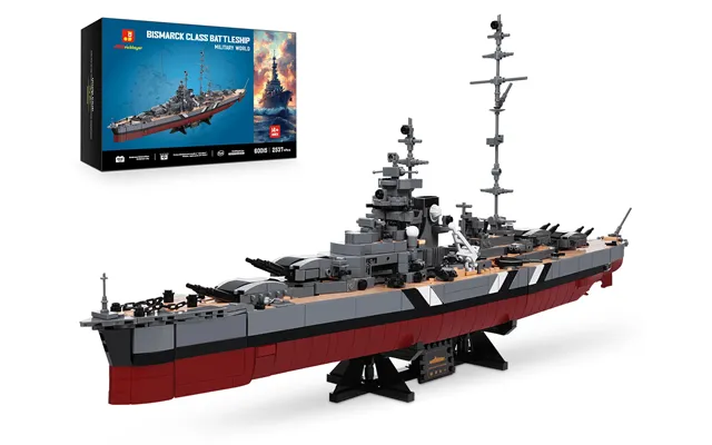 Bismarck Battleship 60015 2537 Pcs 1 300