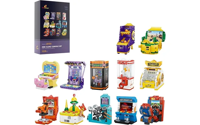 Jmbricklayer Friend Game Console Building Set 20134 1228 Pcs