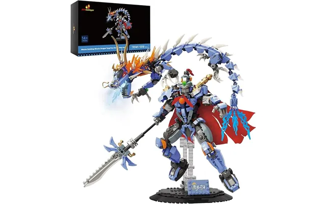 Jmbricklayer Mechanical Dragon Building Set For Adults 70141 1318 Pcs