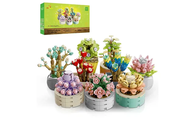Jmbricklayer Succulent Flowers 20104 750 Pcs