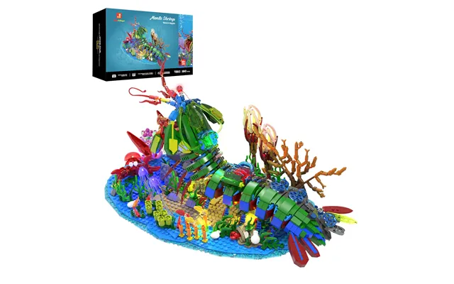 Mantis Shrimp Building Set 70013 1843 Pcs 15 Led Lights