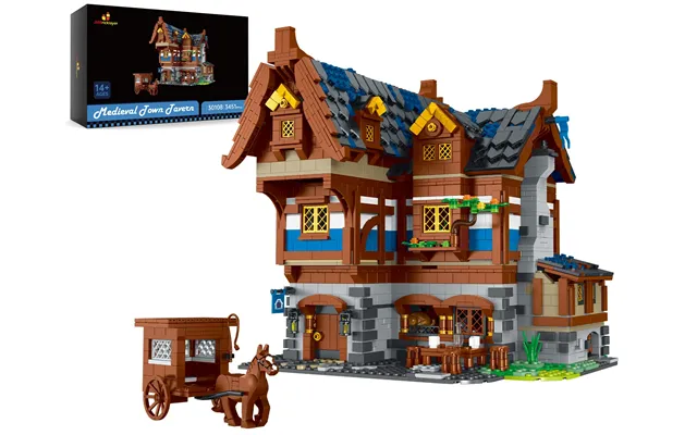 Medieval Town Tavern Building Sets 30108 3451 Pcs