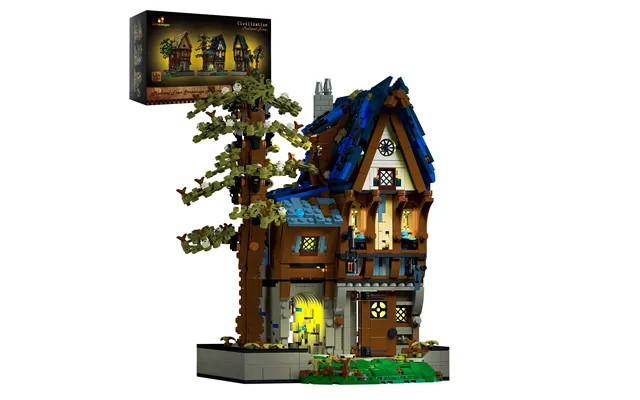 Medieval-magician’s House 30123 2095 Pcs