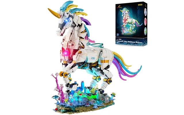 Rainbow Unicorn 70008 1492 Pcs