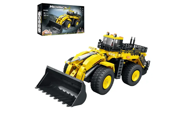 Rc Bulldozer Building Blocks 22009 1876 Pcs