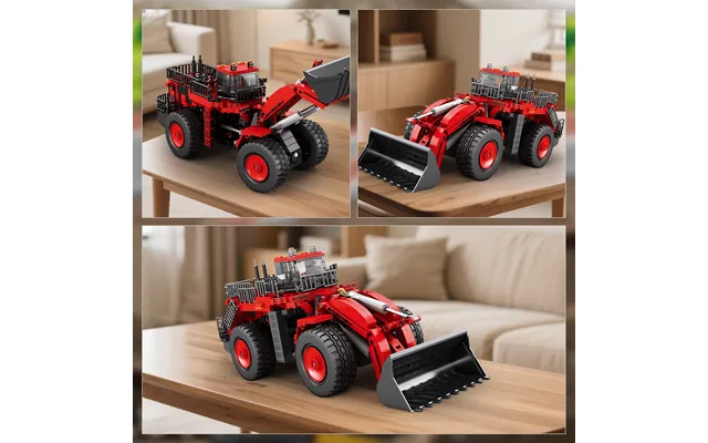 Rc Bulldozer Building Blocks 22010 1876 Pcs