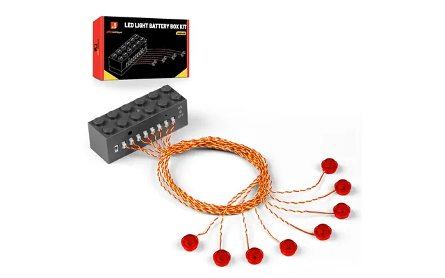 Red Led Light Kit Light-sensing Bricks Jmb003