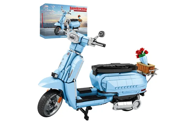 V200 Sidecar Motorcycle Building Blocks With Stand 11037 1169 Pcs