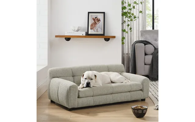 Jugbow Beige Modern Dog Sofa Bed