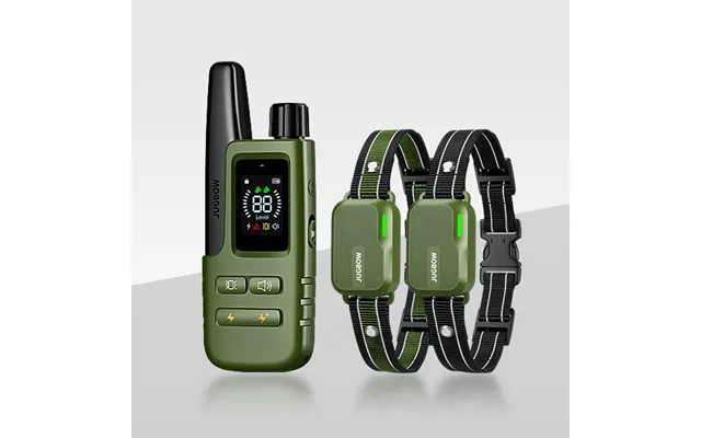 Jugbow Dt-612 Remote Training Collar For Two Dogs 4200ft Range - Green