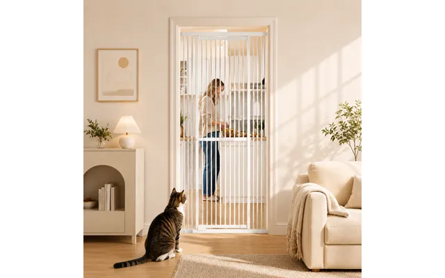 Jugbow Pet Furniture Extra Tall Cat & Baby Gate Adjustable 27