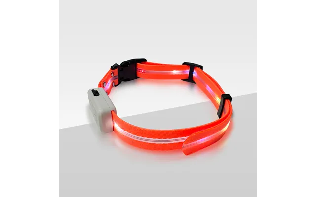 Jugbow Replacement Led Strap For Dt-61c 68c 56 57 59 Collars Light Up Your Pet’s Safety & Style - Red