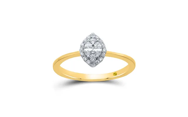 Amalfi Lab Grown Diamond Ring Yellow Gold 1 5 Ct. Tw.