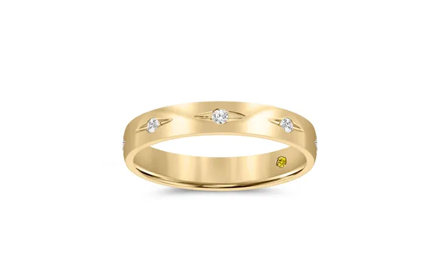 Bonne Lab Grown Diamond Ring Yellow Gold 1 4 Ct. Tw.