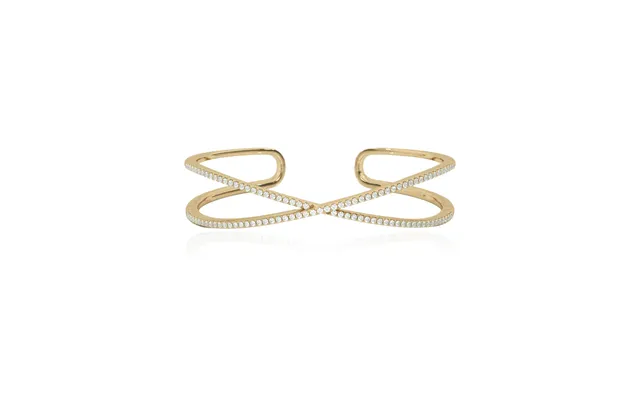 Dainty Lab Made Diamond Bangle Bracelet 1 Ct. Tw. -10k Yellow Gold