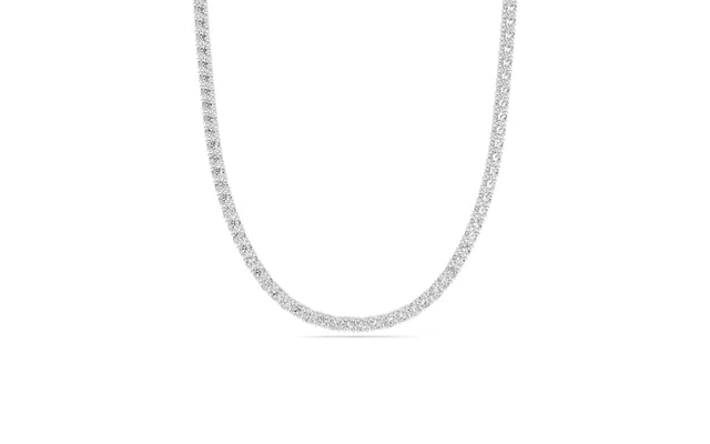 Whisper Lab Grown Diamond Tennis Necklace 14k White Gold 2 Ct