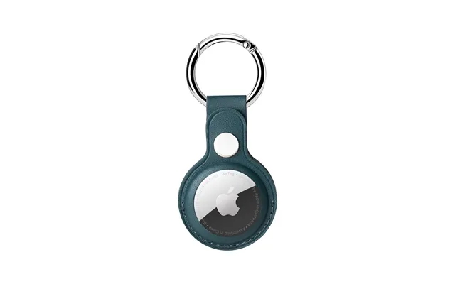 Airtag Leather Case 2pcs - Green