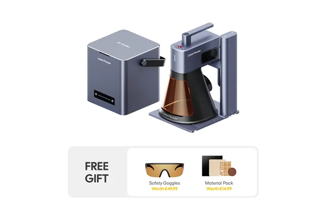 Laserpecker Lp2 Plus 10w Desktop Laser Engraver & Cutter - Lp2 Plus Cleanair Bundle