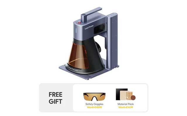 Laserpecker Lp2 Plus 10w Desktop Laser Engraver & Cutter - Lp2 Plus Standard Bundle
