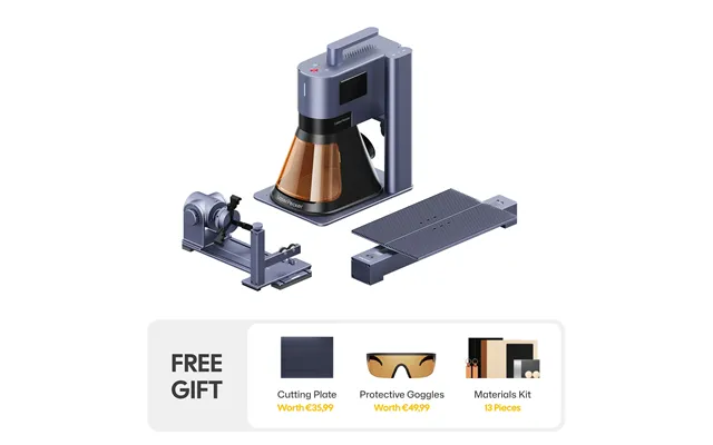 Laserpecker Lp5 - The Smart 20w Fiber Diode Laser Engraver