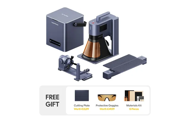 Laserpecker Lp5 - The Smart 20w Fiber Diode Laser Engraver