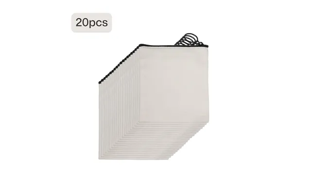 Small White Canvas Bags 10pcs 20pcs - 20 Pcs