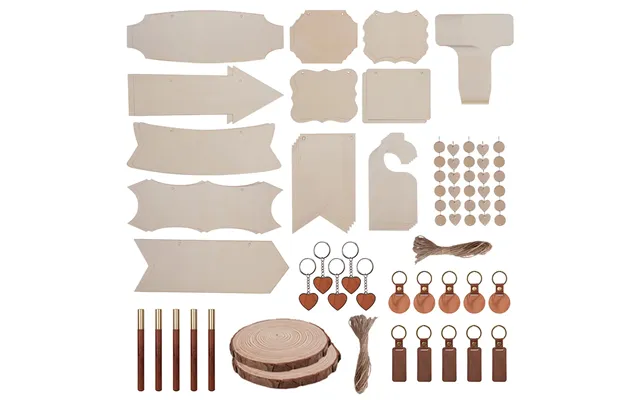 Wood Material Package Material Kit 190 Pcs