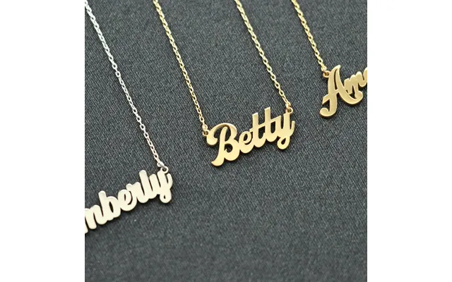 Carrie Name Necklace - Customized Carrie Font Nameplate