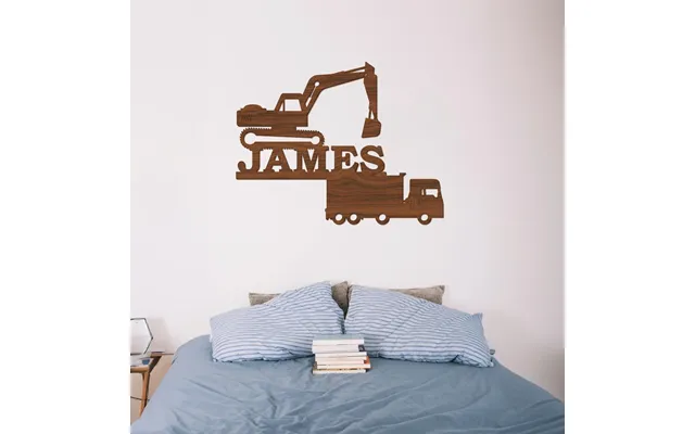 Construction Wood Name Sign