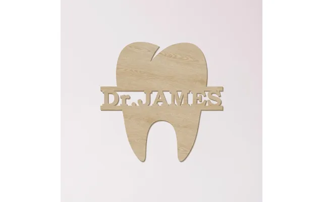 Dentist Wood Name Sign