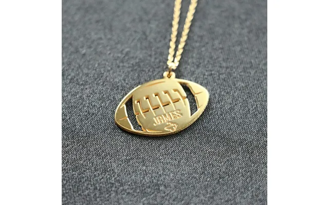 Football Necklace - Personalized Football Necklace