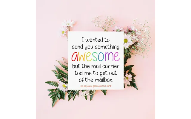 Funny Long Distance Missing You Card For Friend Or Family