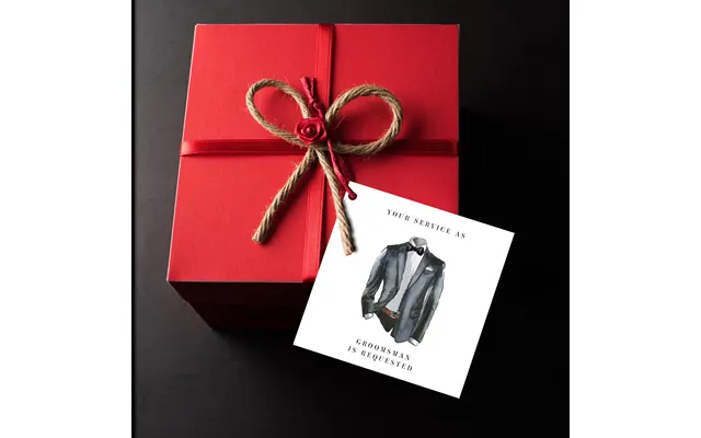 Groomsman Proposal Card