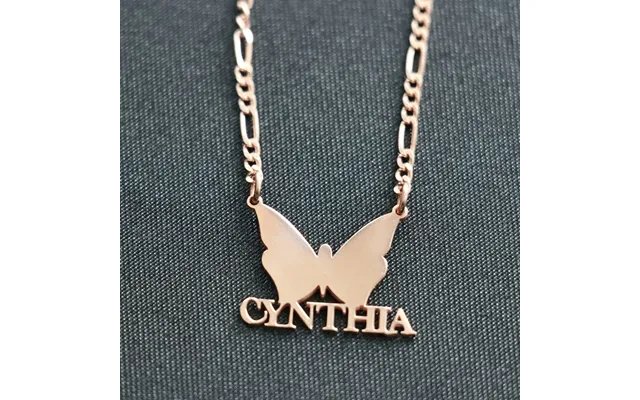 Personalized Butterfly Necklace - Dainty Butterfly Necklace