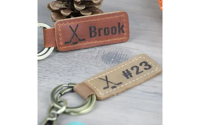 Personalized Ice Hockey Keychains