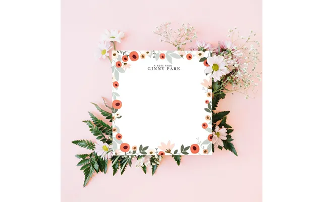 Personalized Stationery Flat Card Set Of 12