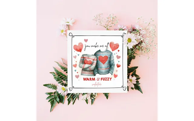 Sweater Valentine's Day Card