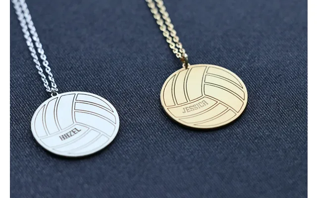 Volleyball Necklace - Personalized Volleyball Necklace