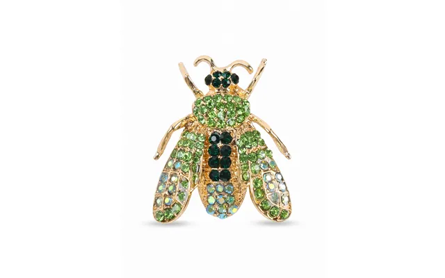 Meadow Glow Bee Brooch