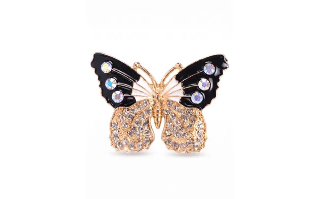 Midnight Flutter Butterfly Brooch