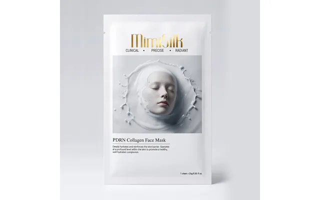 Mimisilk Pdrn Collagen Face Mask 4d Hyaluronic Acid & Collagen Hydrogel Technology