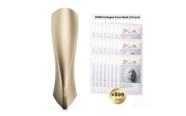 Mimisilk Vera Rf Sculpt 6.25mhz Gel-free Radio Frequency Skin Lifting Device - Vera Rf Face Mask 24 Pcs